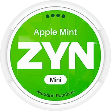 ZYN Mini Dry Apple Mint 06MG Nicotine Pouches (EU) – 20 Count Can