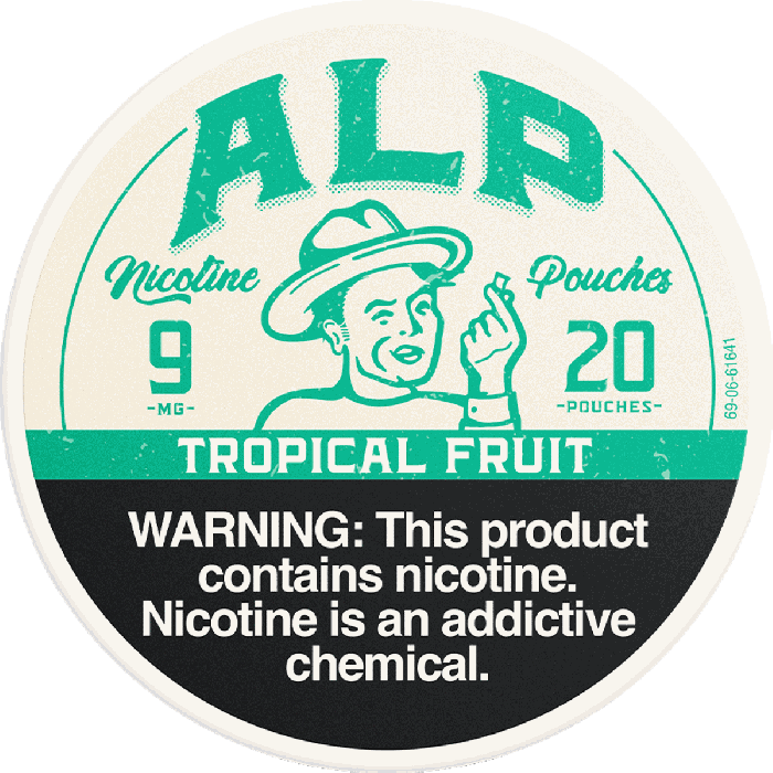alp nicotine pouch tropical fruit