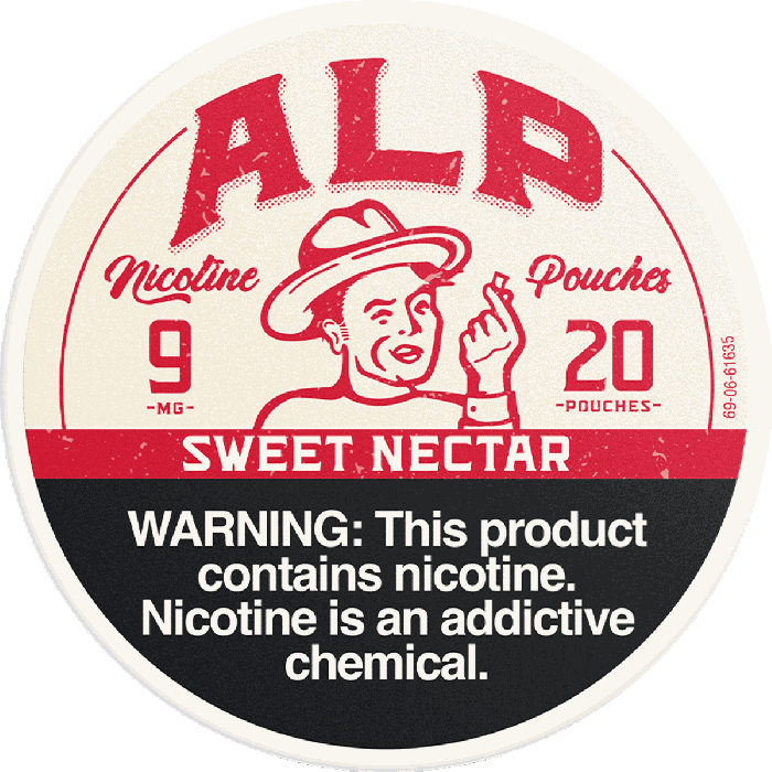 nicotine tin with 20 pouches 9mg
