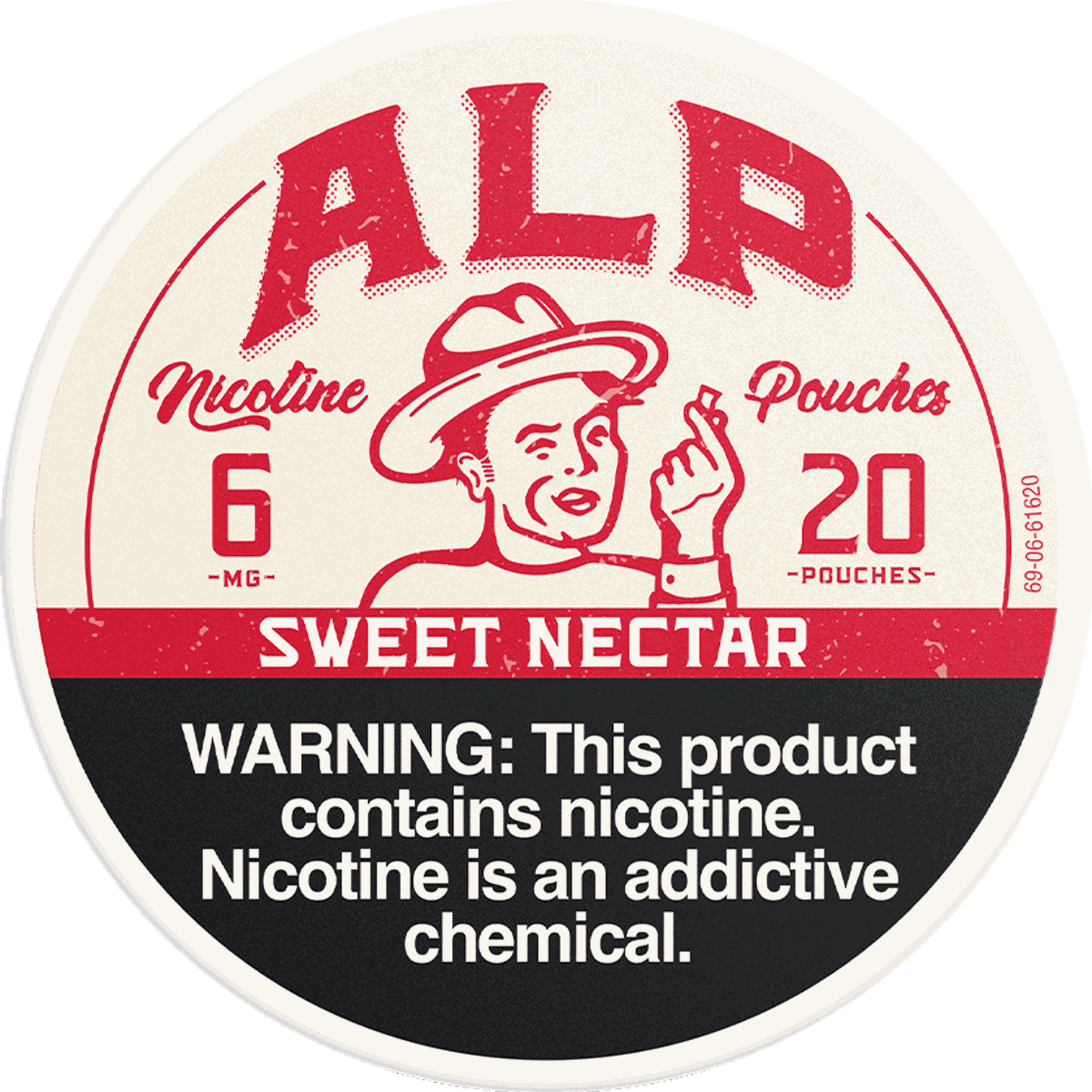 nicotine tin 20 pouches 6mg