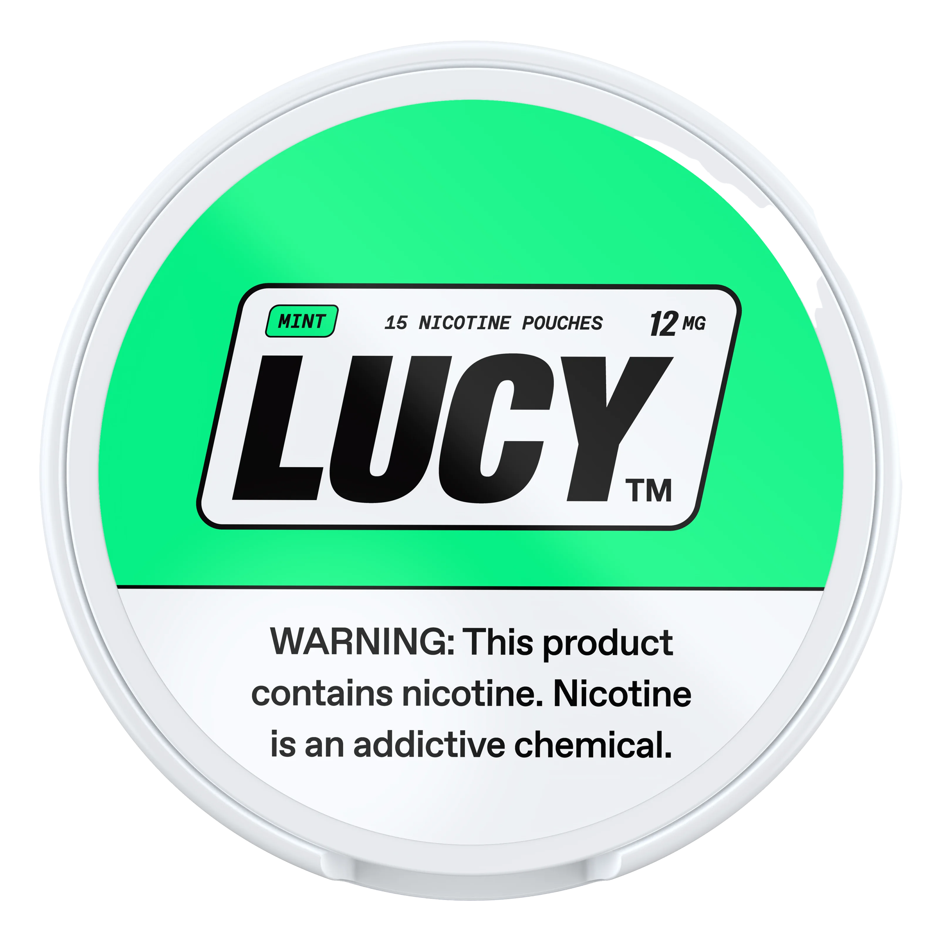 Lucy Mint 12MG – Nicotine Pouches – 15 Slim Pouches

