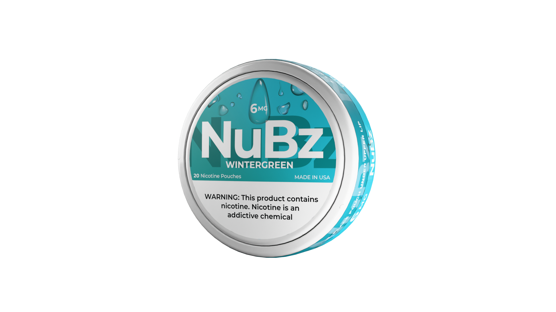NuBz Wintergreen 6mg Nicotine Pouches
