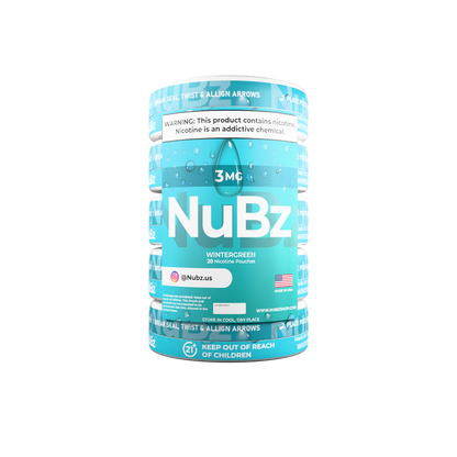 NuBz Wintergreen 3mg Nicotine Pouches