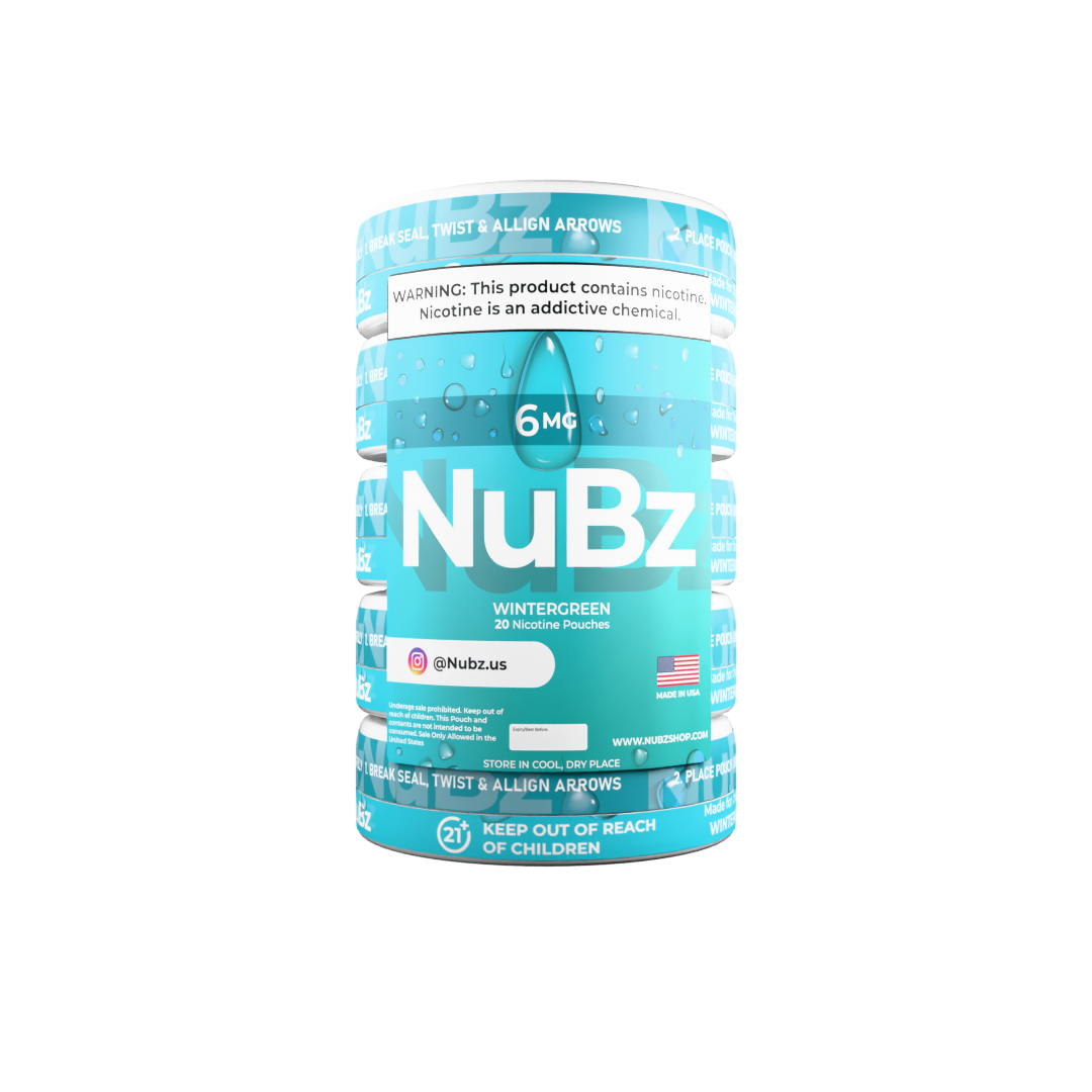 NuBz Wintergreen 6mg Nicotine Pouches
