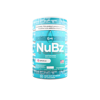 NuBz Wintergreen 6mg Nicotine Pouches
