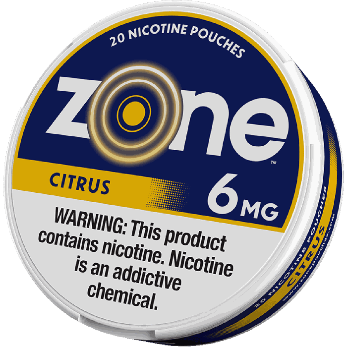 Zone Citrus 6MG - Nicotine Pouches can