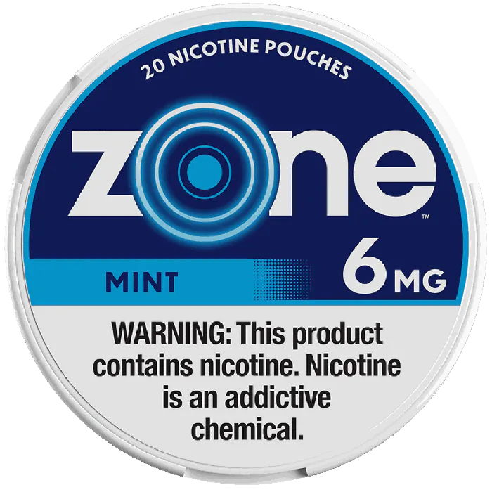 Zone Mint 6MG - Nicotine Pouches can