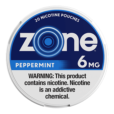 Zone Peppermint 6MG - Nicotine Pouches can