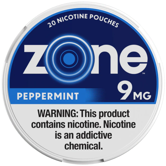 Zone Peppermint 9MG - Nicotine Pouches
