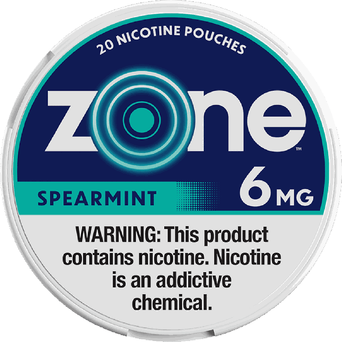Zone Spearmint 6MG - Nicotine Pouches can