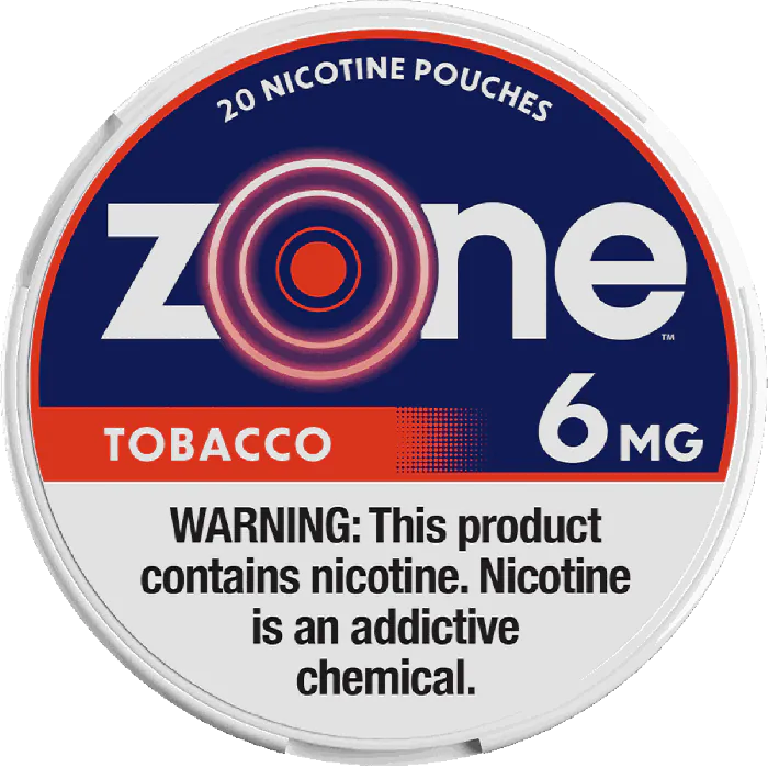 Zone Tobacco 6MG - Nicotine Pouches can