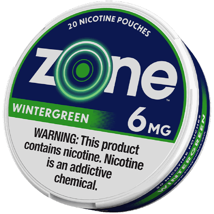 Zone Wintergreen 6MG - Nicotine Pouches can