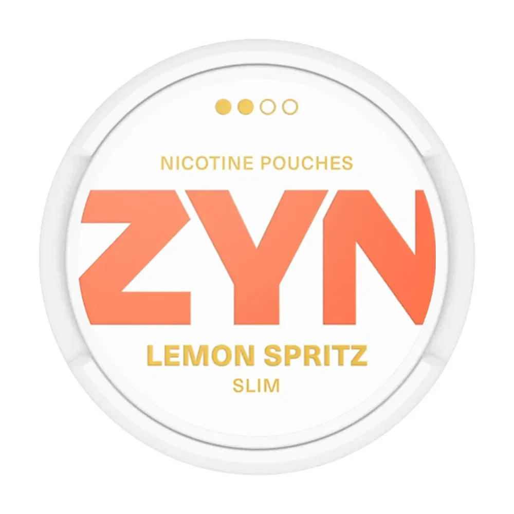ZYN Lemon Spritz 9MG – ZLIM Edition – European ZYN – 20 Moist Slim Pouches