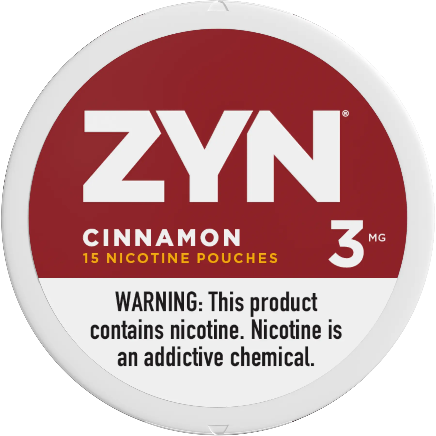 ZYN nicotine pouches in Cinnamon flavor, 3mg strength – buy online at Buy Pouches Online