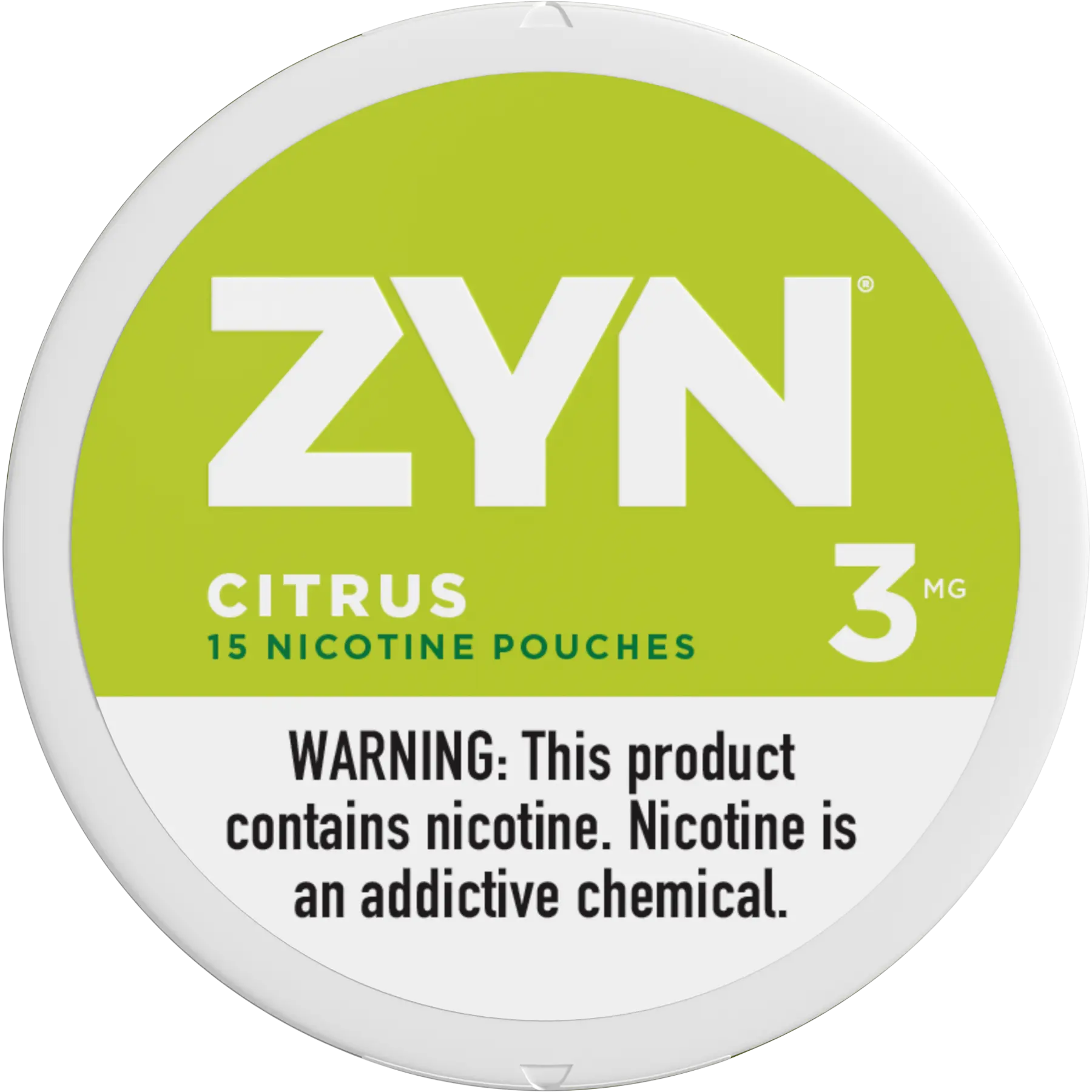 ZYN nicotine pouches in Citrus flavor, 3mg strength – buy online at Buy Pouches Online