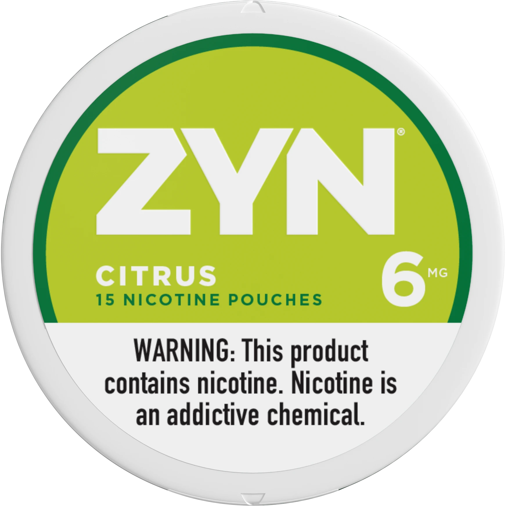 ZYN nicotine pouches in Citrus flavor, 6mg strength – buy online at Buy Pouches Online