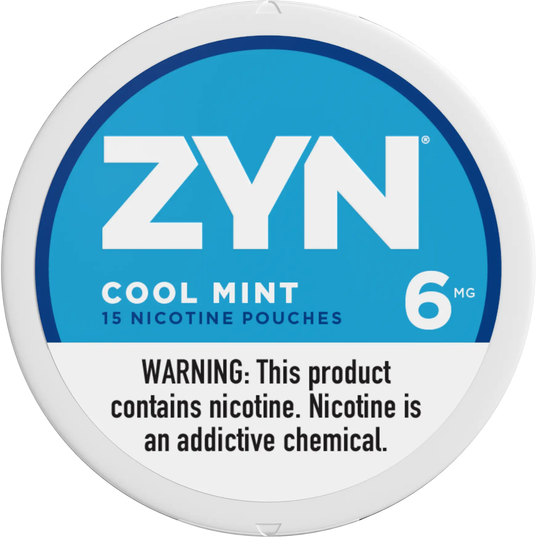 ZYN nicotine pouches in Cool Mint flavor, 6mg strength – buy online at Buy Pouches Online
