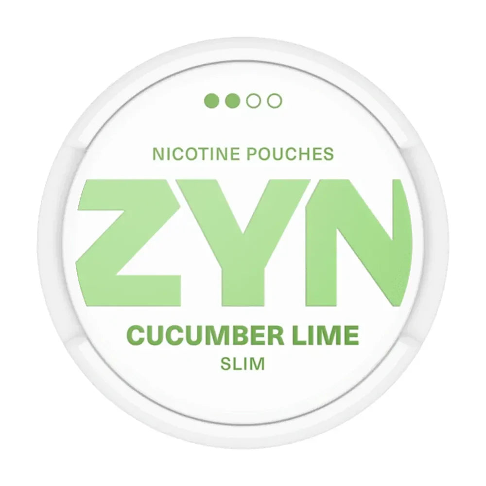 ZYN Slim Cucumber Lime 6.5MG – European ZYN – 20 Moist Slim Pouches